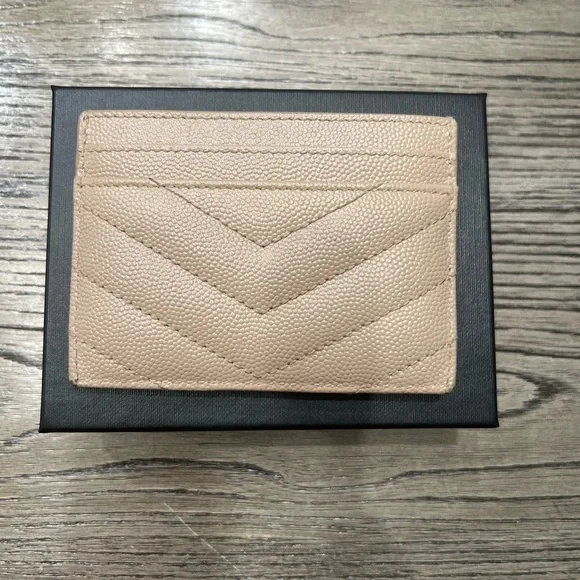 YSL Card Holder Monogram Matelasse Leather - Picture 2 of 10